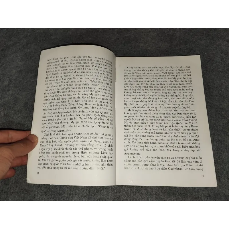 DU KHẢO HOA KỲ SAU THẢM HOẠ 11 THÁNG 9 701124