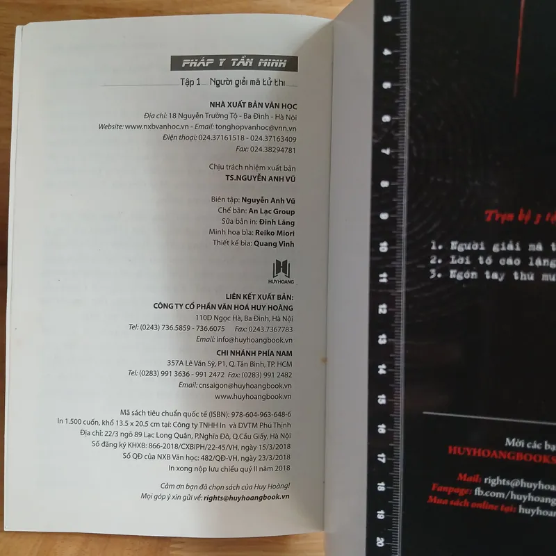 Pháp Y Tần Minh (Tập 1, Tập 3) - Tần Minh 739525