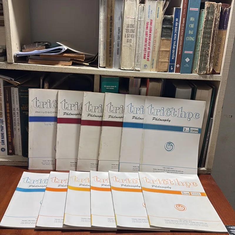 [Không Trùng Tập, Ruột Có Bút Tích] - II Tạp Chí: Triết Học _ Philosophy (12 Quyển)  927666