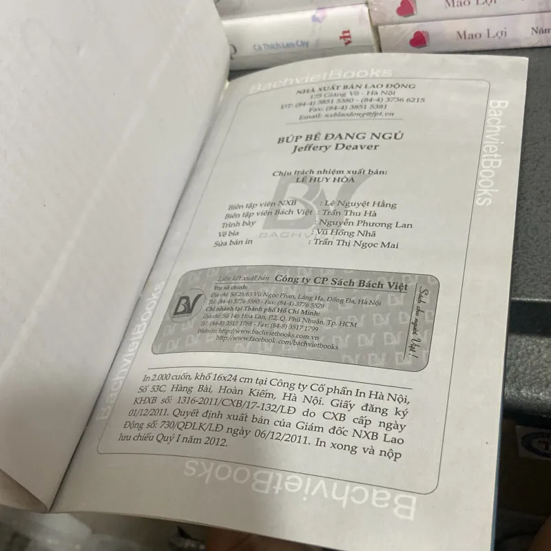 (Trinh thám) - Búp bê đang ngủ - Jeffery Deaver 1005029