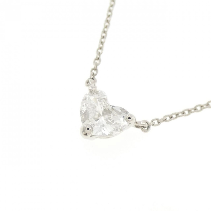 Dây chuyền kim cương PT900/PT850 0.385CT D VS2 hình trái tim - Hàng hiệu Chính hãng 872407