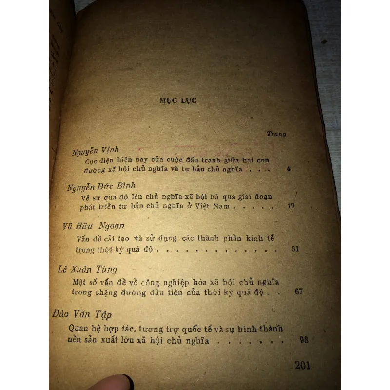 Một số vấn đề thời kỳ quá độ ở việt nam  996011