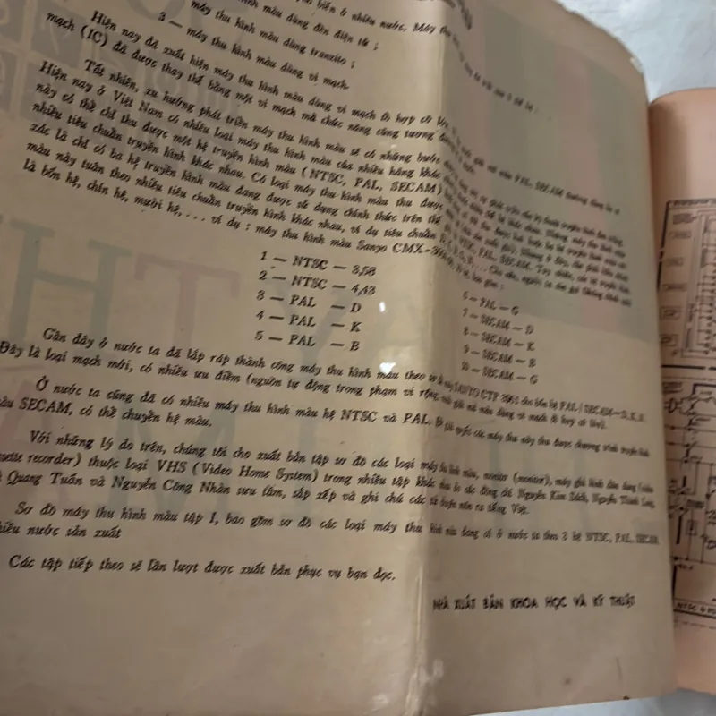 Sơ đồ máy thu hình màu (Tập 1) - 1985s 1009046