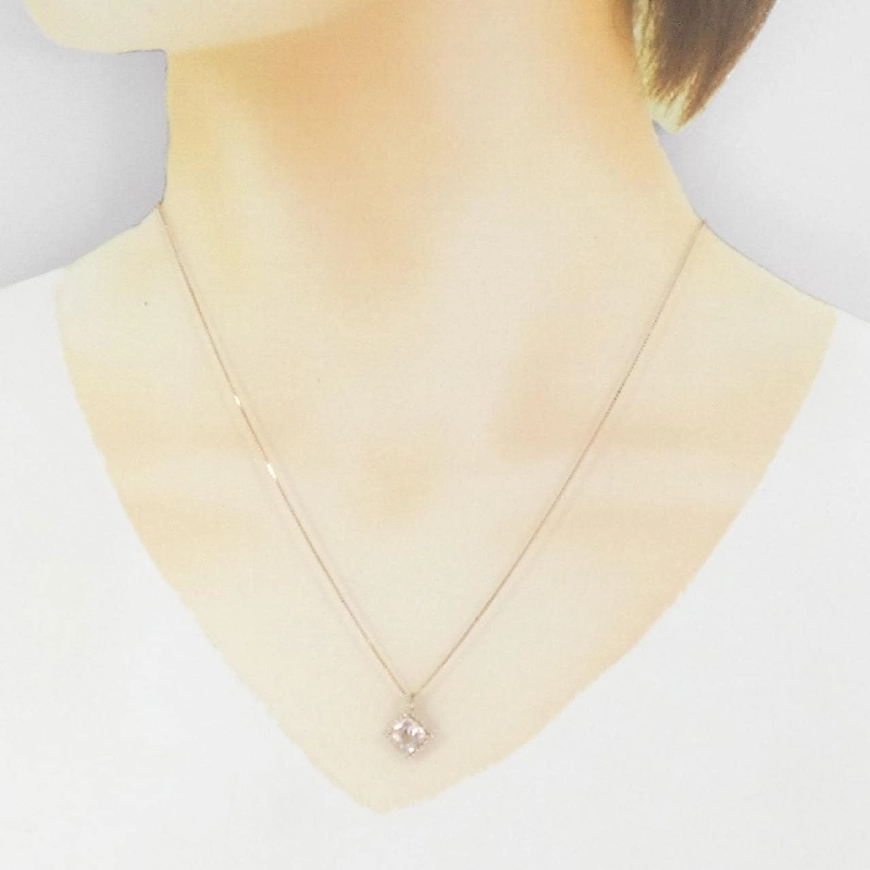 K18PG Beryl Necklace 1.11CT - Hàng hiệu Chính hãng 858906