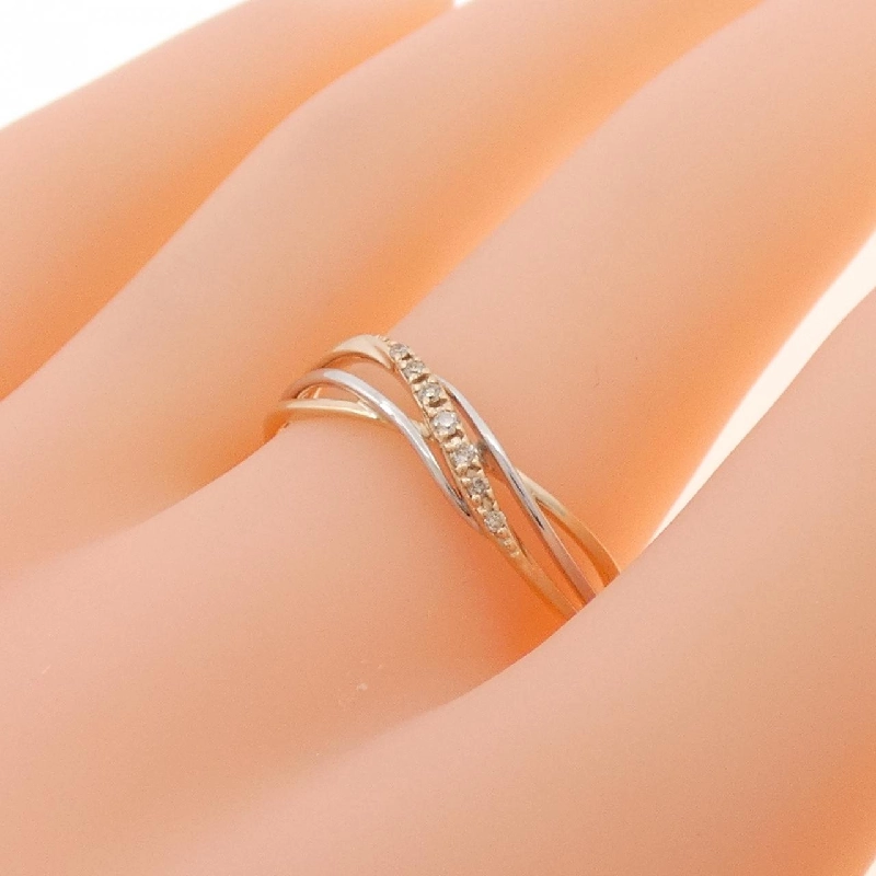 Nhẫn kim cương K10PG/K10WG 666465