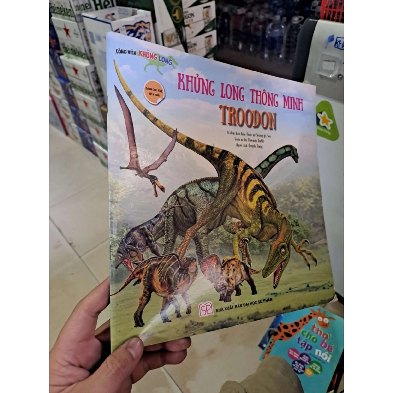 (TẶNG BOOKMARK) Khủng long thông minh Troodon RBK0109 946213