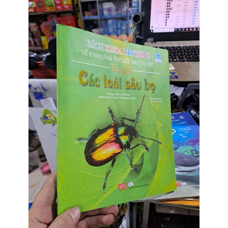 Bách Khoa Tri Thức Về Khám Phá Thế Giới Cho Trẻ Em - Các Loài Sâu Bọ - Rosie Dickins - - MẸ VÀ BÉ - HCM3012 749788