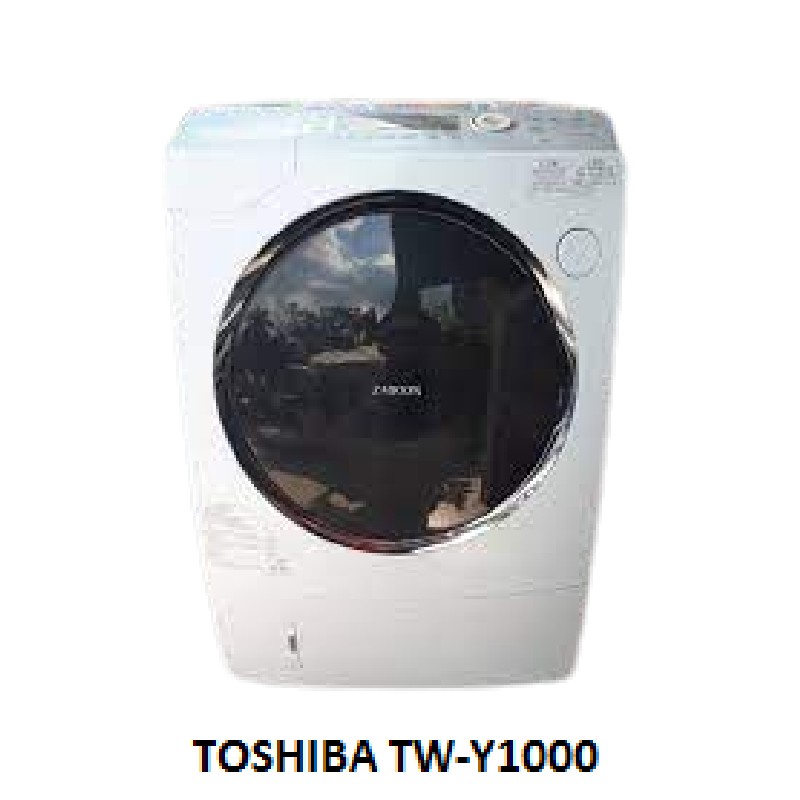 ( USED 95% ) TOSHIBA TW Y1000 MÁY GIẶT SẤY BLOCK 56283