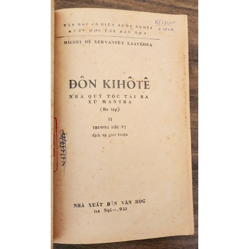 Tác phẩm văn học kinh điển Tây Ban Nha: DON QUIJOTE (Trọn bộ 3 tập) 723201