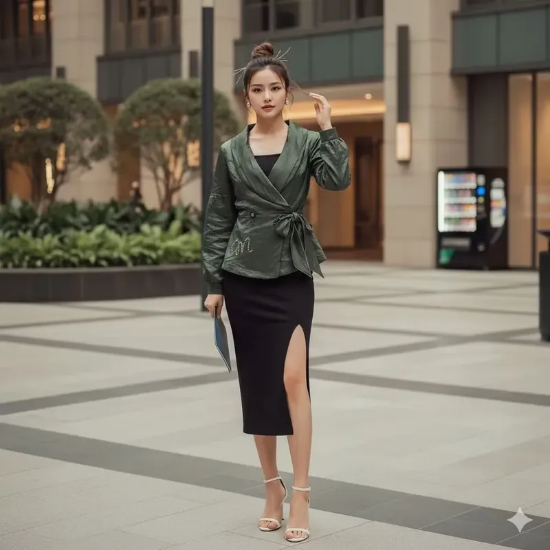 Áo khoác ngoài thời trang  709147