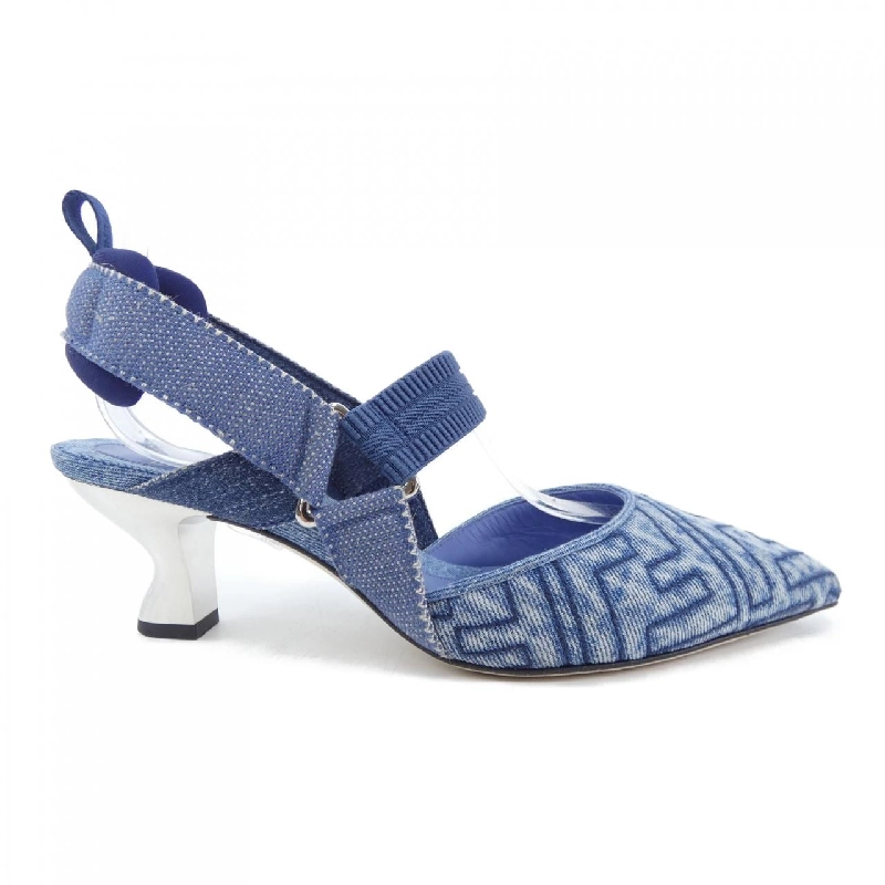 【Mã giảm giá】Giày cao gót FENDI 663895