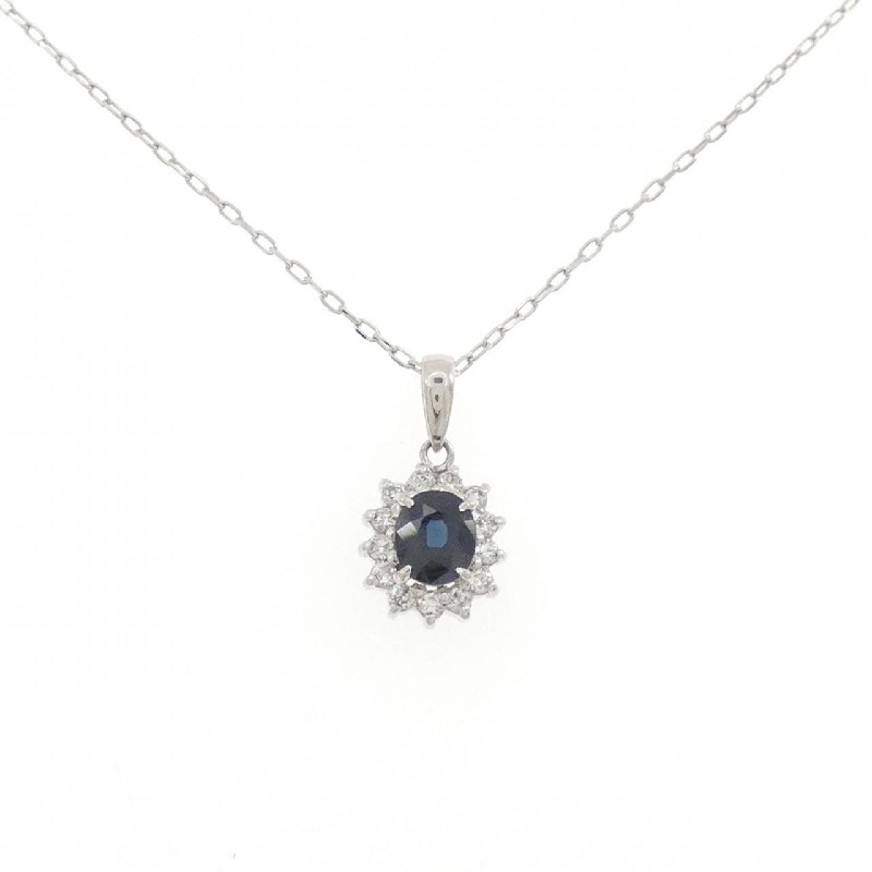 Dây chuyền Sapphire PT900/PT850 0.53CT - Hàng hiệu Chính hãng 862797