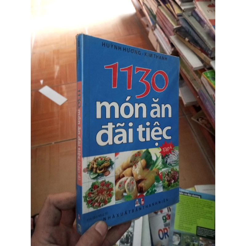 (Sách cũ SCGR) 1130 món ăn đãi tiệc - Huỳnh Hương VAVO-AK18 Blogmeo090426 1017457
