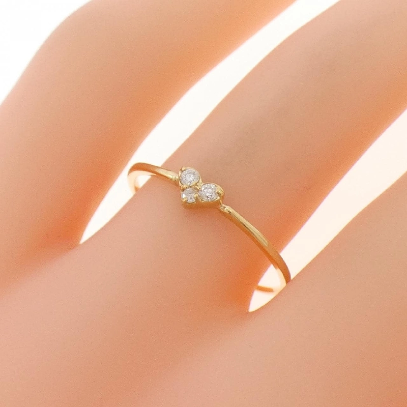 Nhẫn kim cương hình trái tim K18YG 0.05CT - Hàng hiệu chính hãng 853449