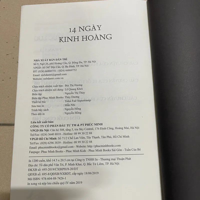 14 ngày kinh hoàng - Ninh Hàng Nhất (c43) 695617