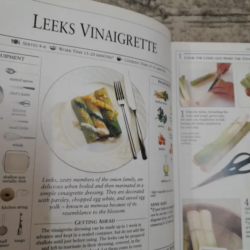 Perfect SALADS- Sách chỉ dẫn là các món Rau Củ Quả trộn kiểu Âu. Tg. Anne Willan 785750