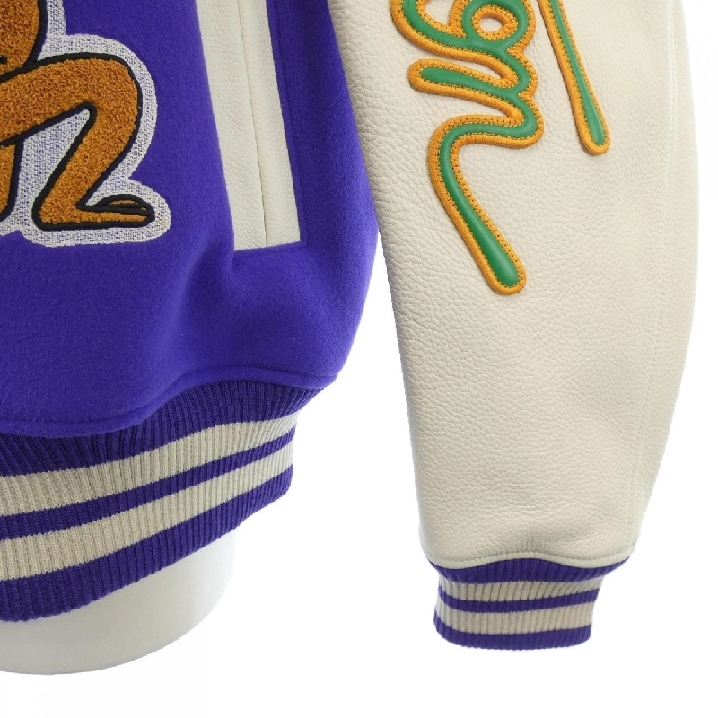 Louis Vuitton LOUIS VUITTON Áo khoác da phối nhiều mảnh HNL90EMJY - Hàng hiệu Chính hãng 889066