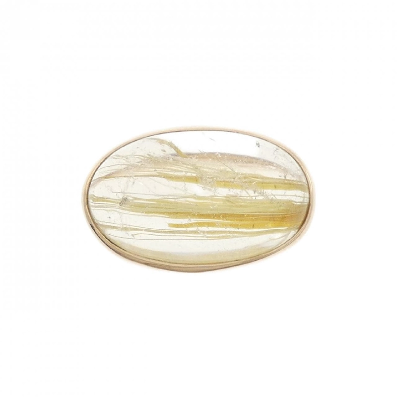 Nhẫn thạch anh rutile K10YG 669683
