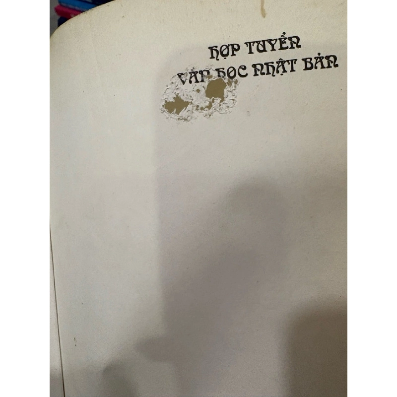 Hợp tuyển văn học Nhật Bản ( từ khởi thủy đến giữa thế kỷ XIX ) 406028