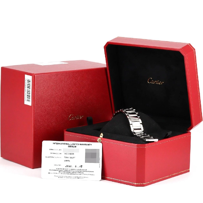 Cartier Tank Must LM WSTA0059 SS Quartz Năng Lượng Mặt Trời - Hàng hiệu Chính Hãng 888397