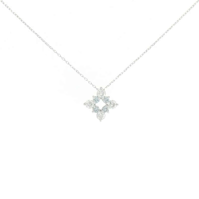 K18WG Dây chuyền kim cương 0.30CT - Hàng hiệu Chính hãng 860819