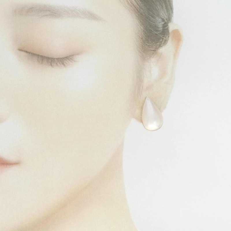 K18YG Mabe Pearl Earrings - Hàng hiệu Authentic 869914