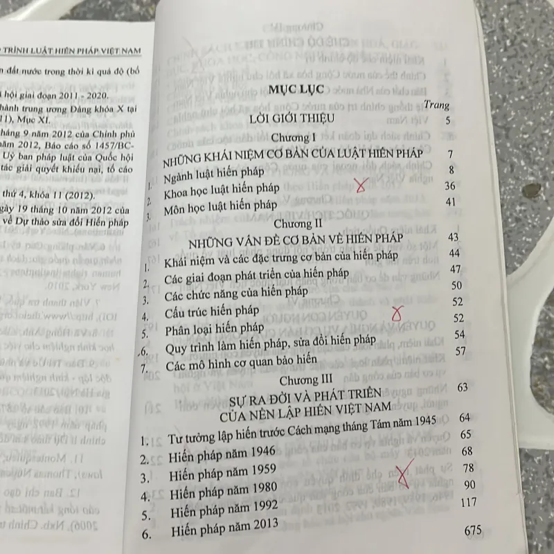 [luật - chính trị] Combo Luật Hiến pháp: giáo trình và hiến pháp 780081