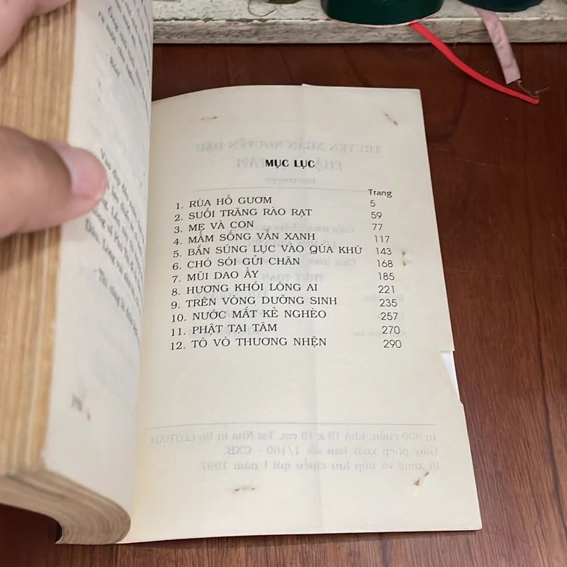 II Truyện Ngắn: Phật Tại Tâm - Nguyễn Dậu - 1997 539315