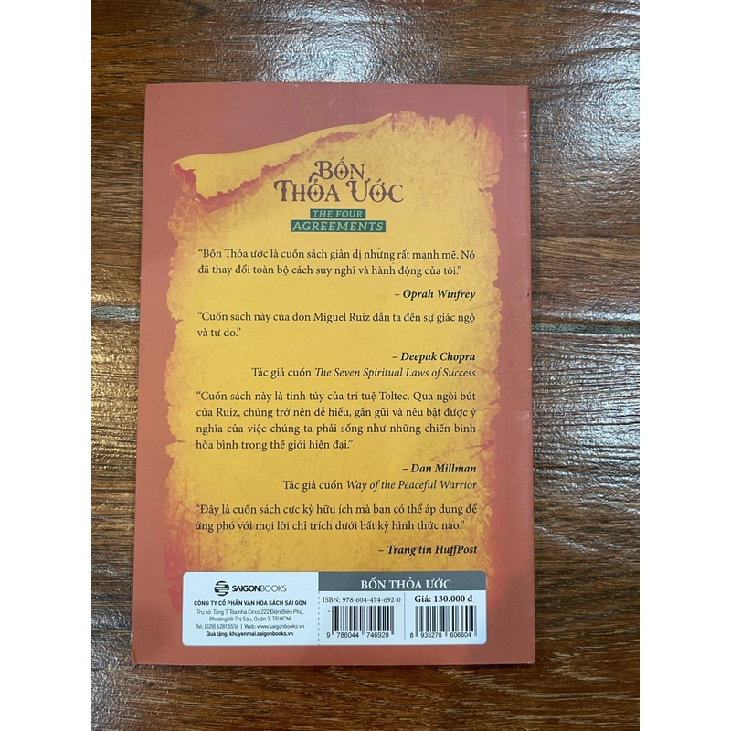 Bốn thỏa ước - Bí quyết sống tự do, bình an, hạnh phúc giữa thế giới bất định (k1) 334863