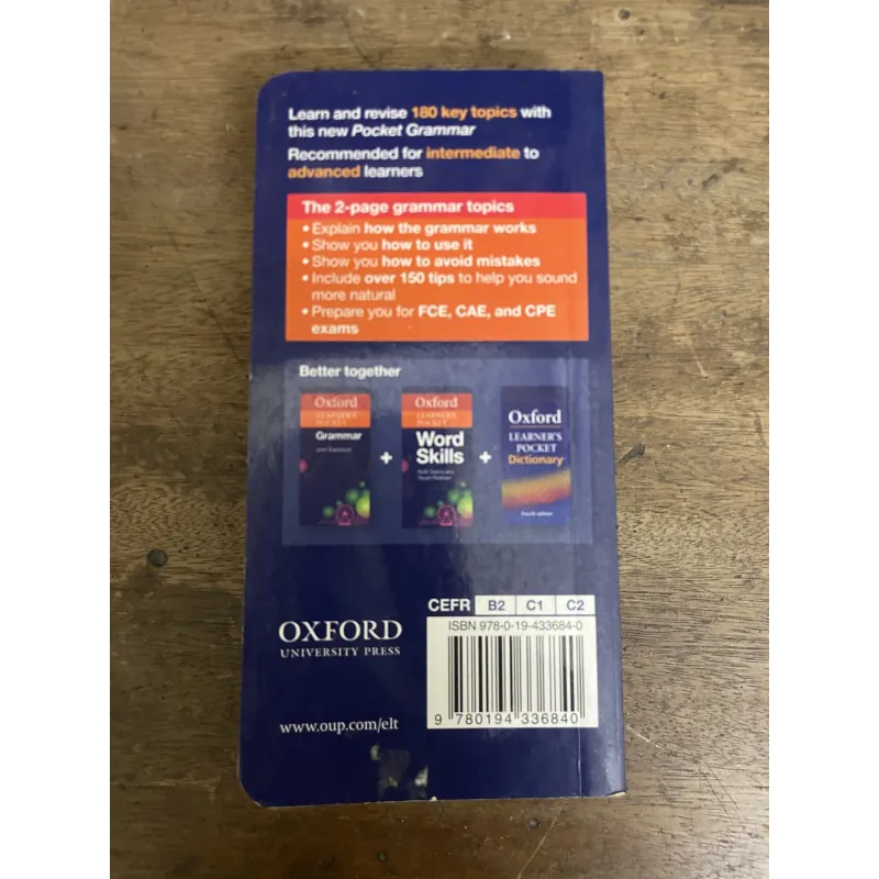 Oxford Learner's Pocket Grammar 934211