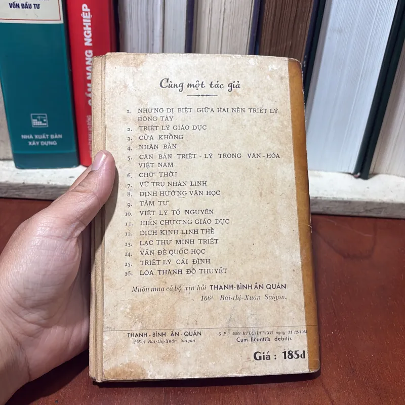 II Sách Xưa: Triết Lý Giáo Dục - Kim Định - NXB Thanh Bình - 1967 746656