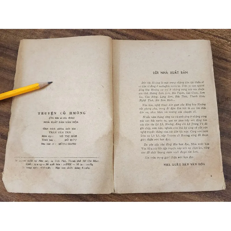 TRUYỆN CỔ HMONG - In 1984  732136