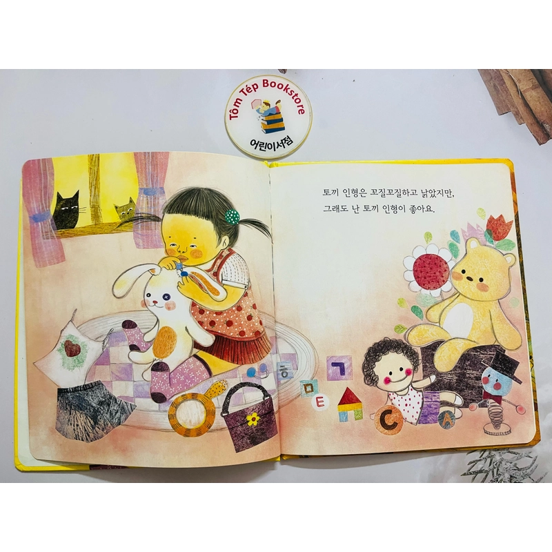 Sách tiếng Hàn cho trẻ em bìa cứng 471968