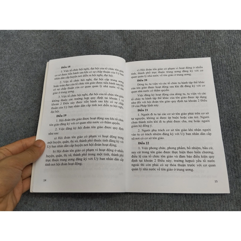 VĂN BẢN PHÁP LUẬT VIỆT NAM VỀ TÍN NGƯỠNG, TÔN GIÁO 495393