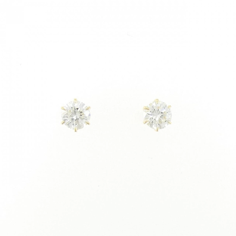 K18YG Bông tai kim cương 0.530CT 0.522CT G SI1 Tốt - Hàng hiệu Chính hãng 874468