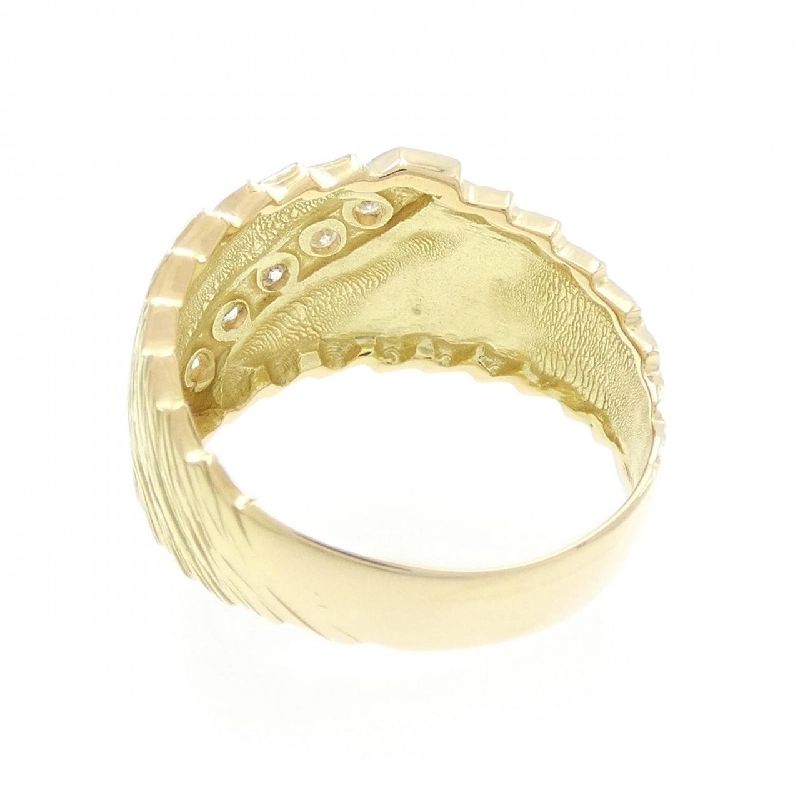 Nhẫn kim cương K18YG 0.05CT 670067