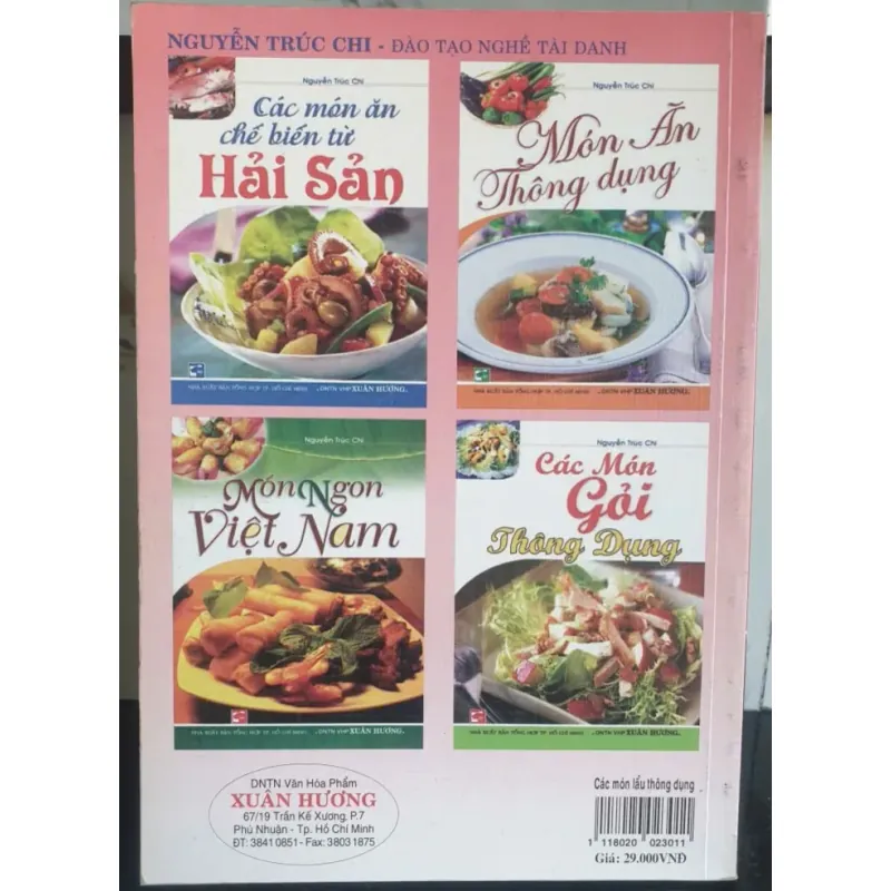 Sách Các món Lẩu Thông dụng - Nguyễn Trúc Chi tuyển tập công thức chế biến món ăn 757907