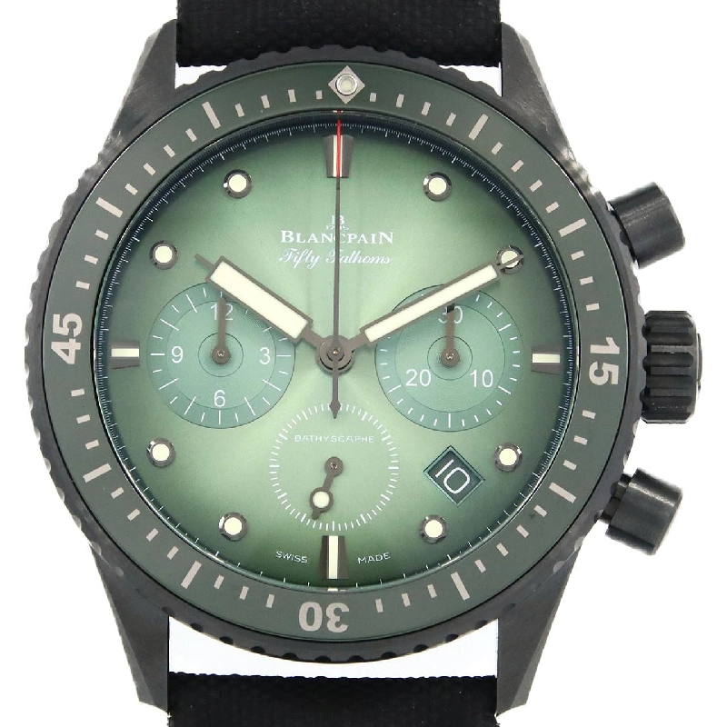 Blancpain Fifty Fathoms Bathyscaphe Flyback Chronograph 5200-0153-B52A Ceramic Automatic - Hàng hiệu Authentic 883029
