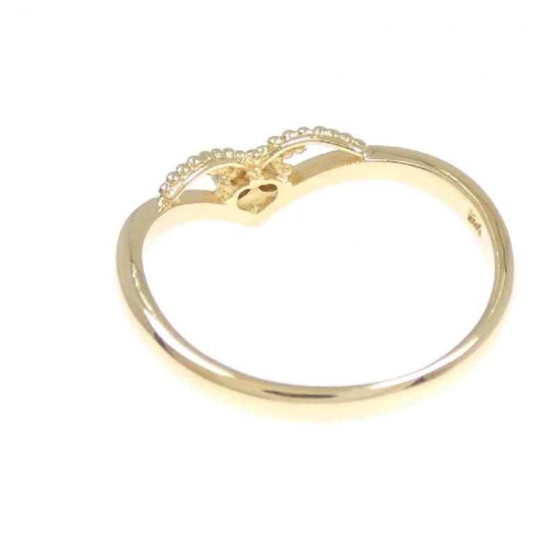 Nhẫn kim cương K18YG 0.012CT 669125