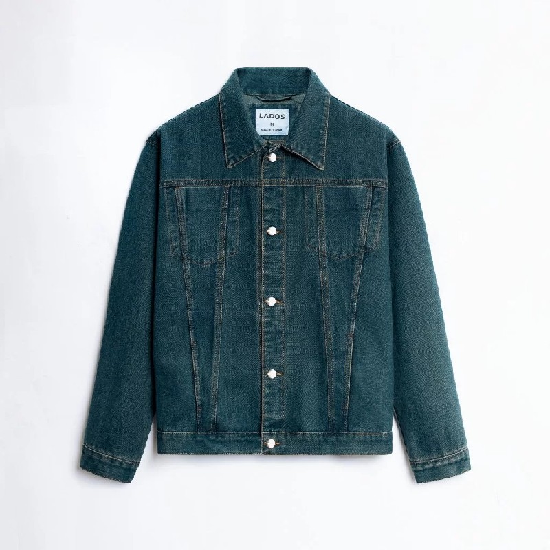 Áo khoác Denim Jacket xanh đậm size L 26059