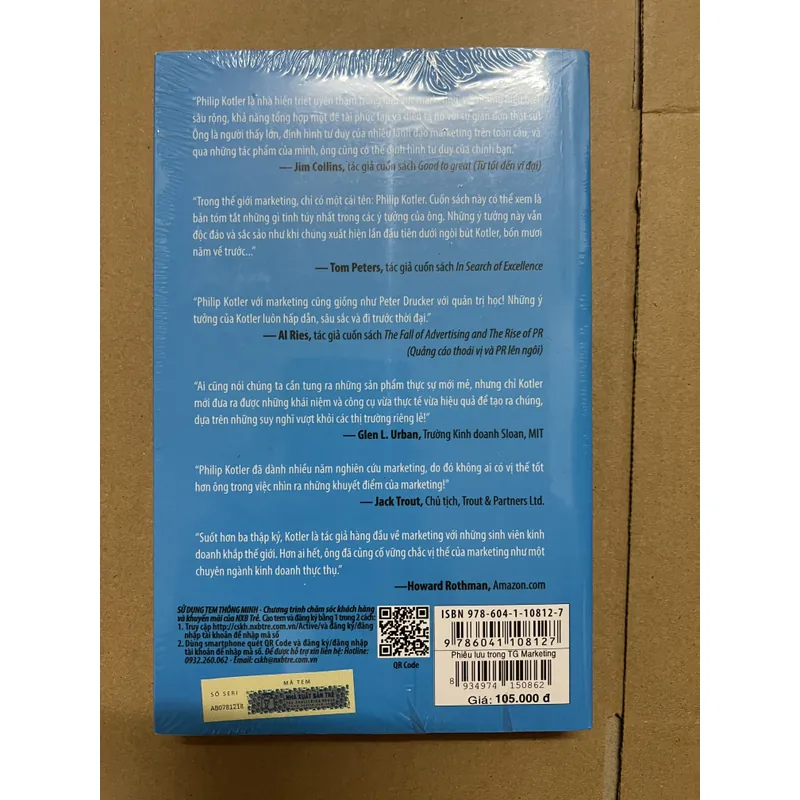 Phiêu Lưu Trong Thế Giới MARKETING PHILIP KOTLER 708986