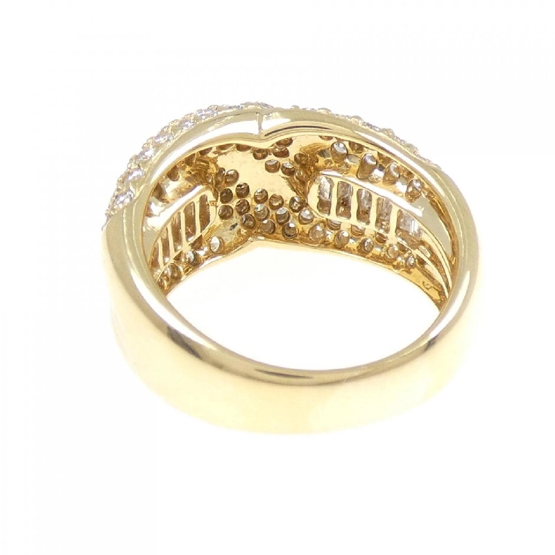 Nhẫn kim cương K18YG 1.72CT 670748