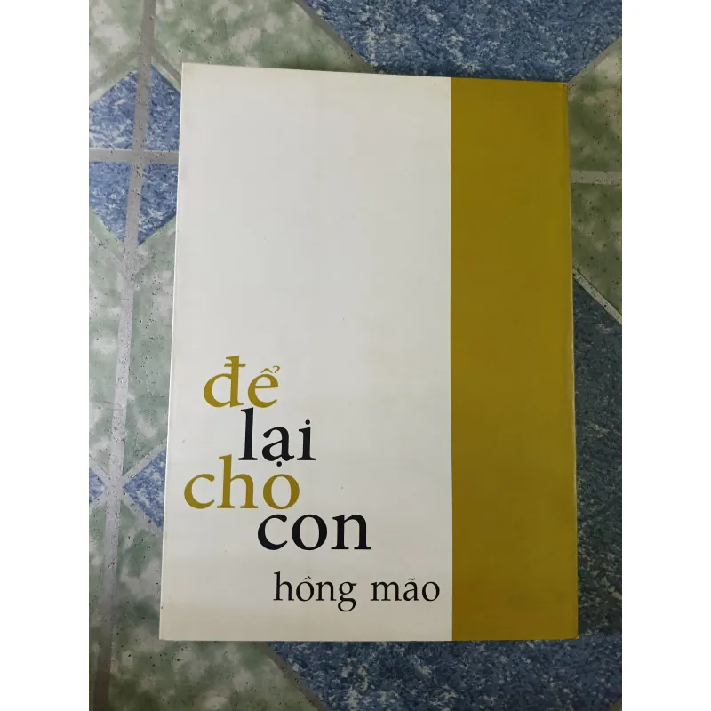 Để lại cho con - Hồng Mão 782662