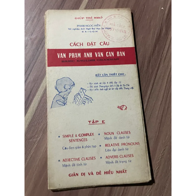 Cách đặt câu văn phạm Anh văn căn bản tập E 674556