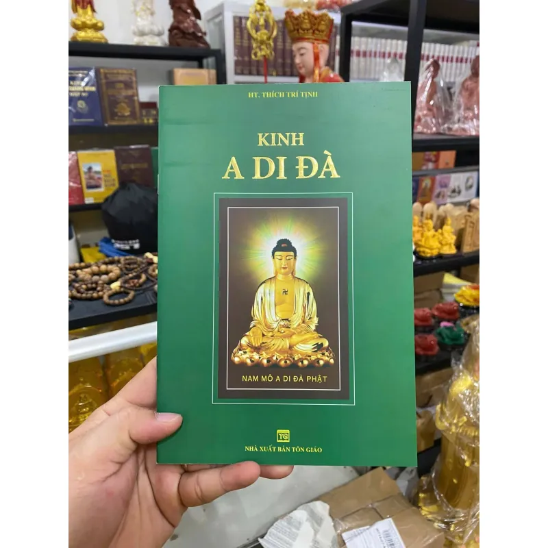KINH A DI ĐÀ - THÍCH TRÍ TỊNH, BÌA XANH DP18 975258