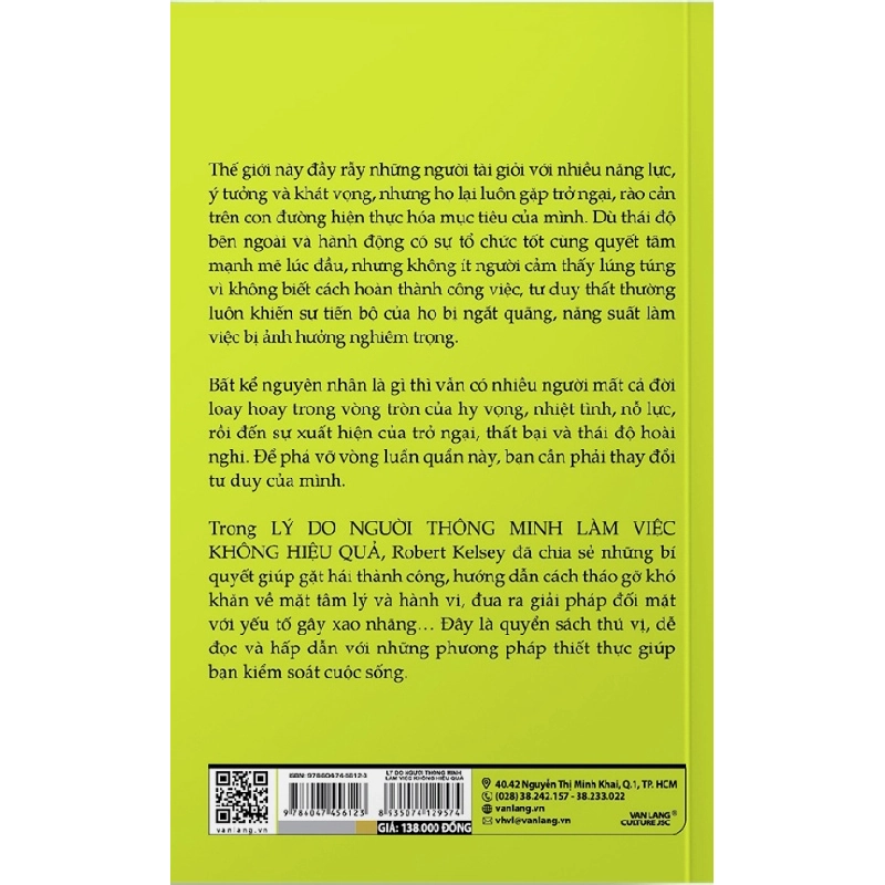 Lý Do Người Thông Minh Làm Việc Không Hiệu Quả? - Robert Kelsey 287781