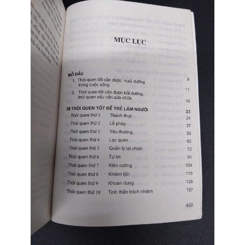 36 Thói quen tốt ảnh hưởng đến cuộc đời của trẻ mới 80% ố vàng 2008 HCM2207 Nhất Ly KỸ NĂNG 916415