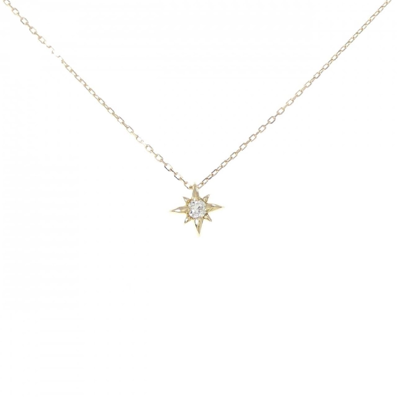 Dây chuyền kim cương K18YG 0.04CT - Hàng hiệu Authentic 858432