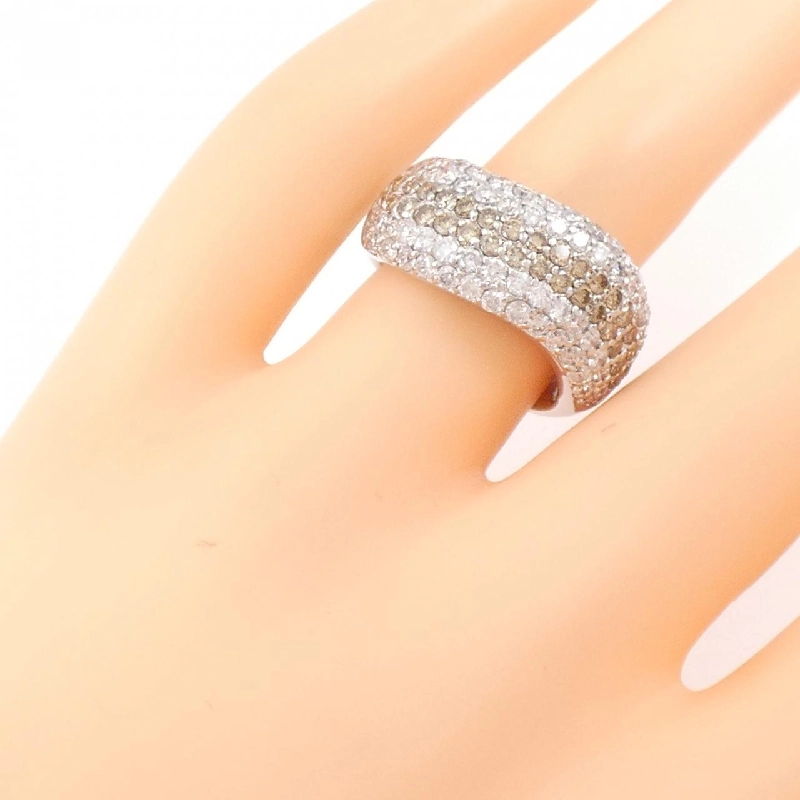 Nhẫn kim cương K18WG 1.29CT 672448