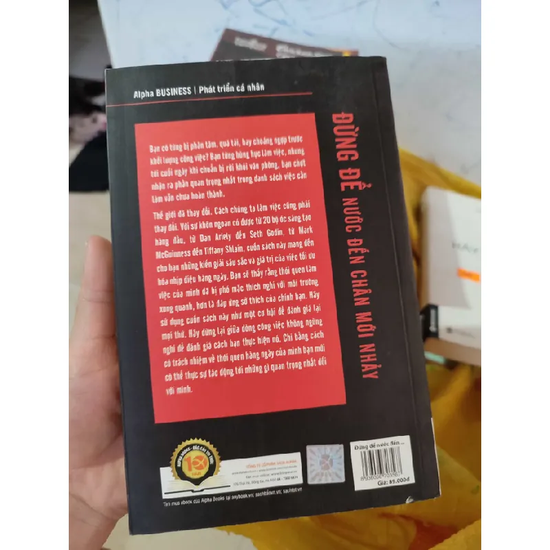 [Phiên Chợ Sách Cũ] Đừng để nước đến chân mới nhảy Jocelyn K. Glei 2015 2303 412410